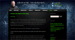 Desktop Screenshot of blog.daveweber.com